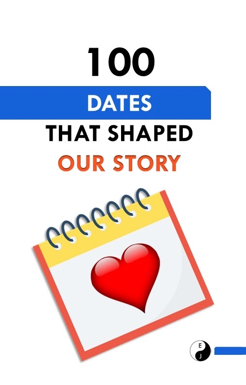 100 DATES THAT HAPED OUR STORY - Front cover